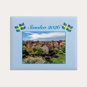 Väggkalender 2026 Sweden med kuvert