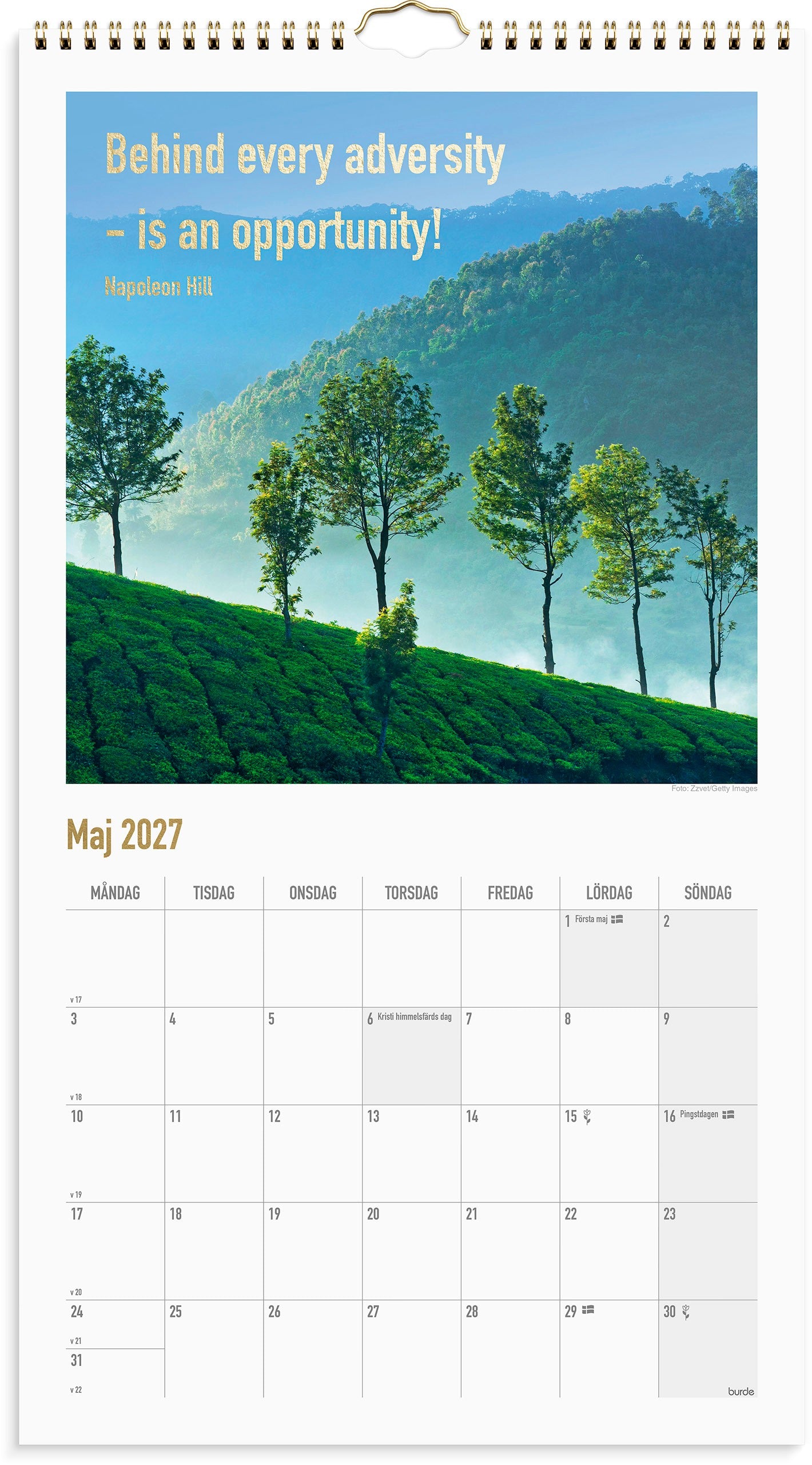 Väggkalender 2027 Dream & Do