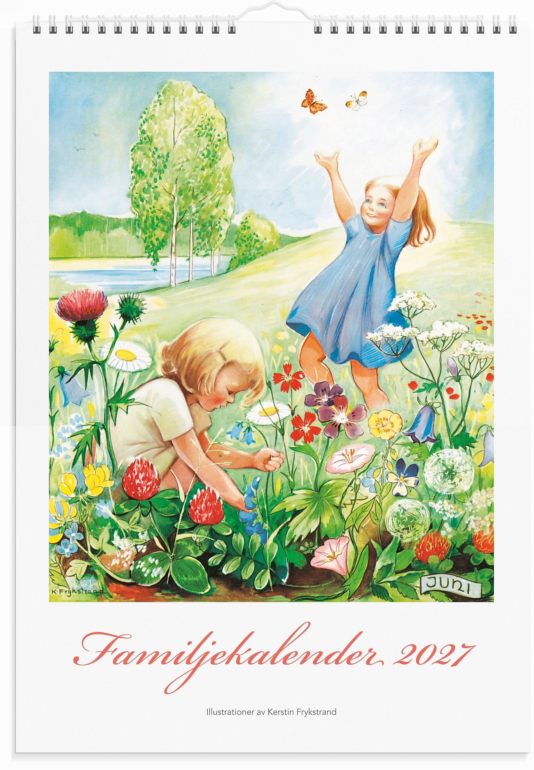 Familjekalender 2027 Kerstin Frykstrand