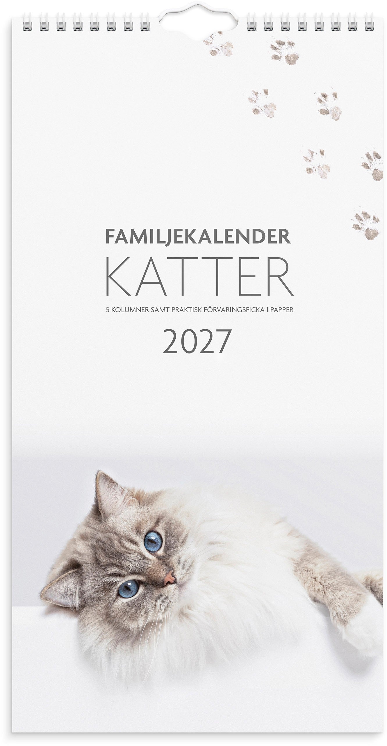 Familjekalender 2027 Katter