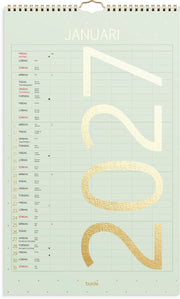 Familjekalender 2027 Color