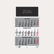 Väggkalender 2026 Triplaner Elegant