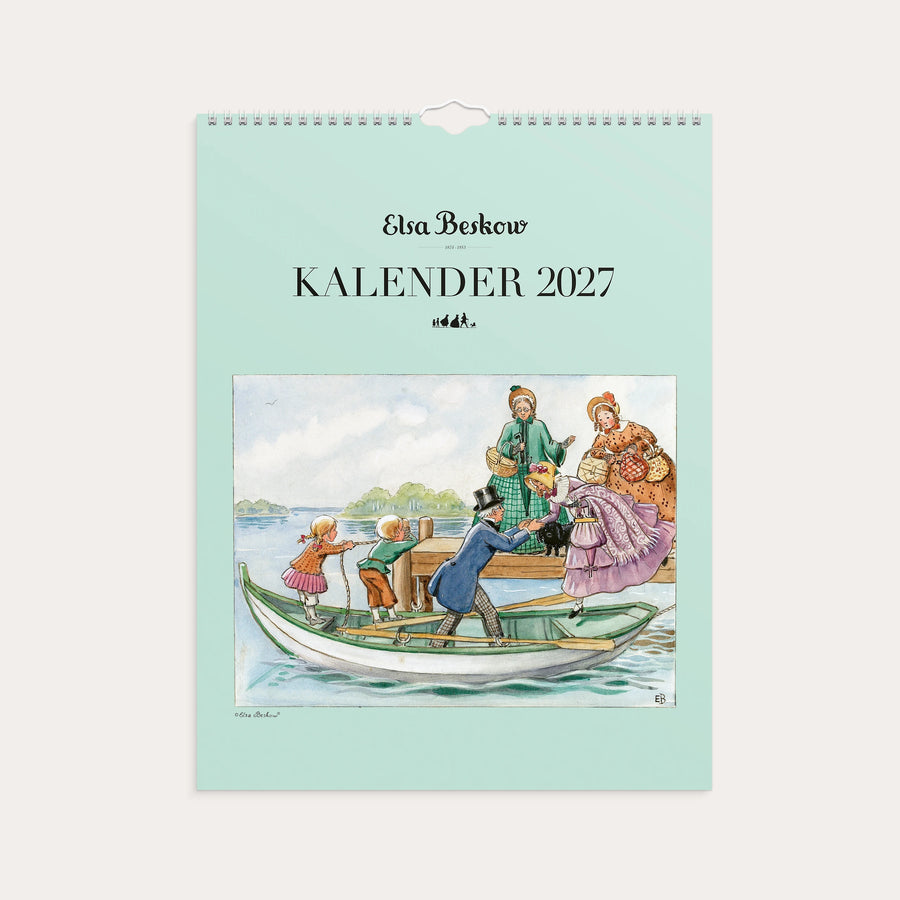 Väggkalender 2027 Elsa Beskow