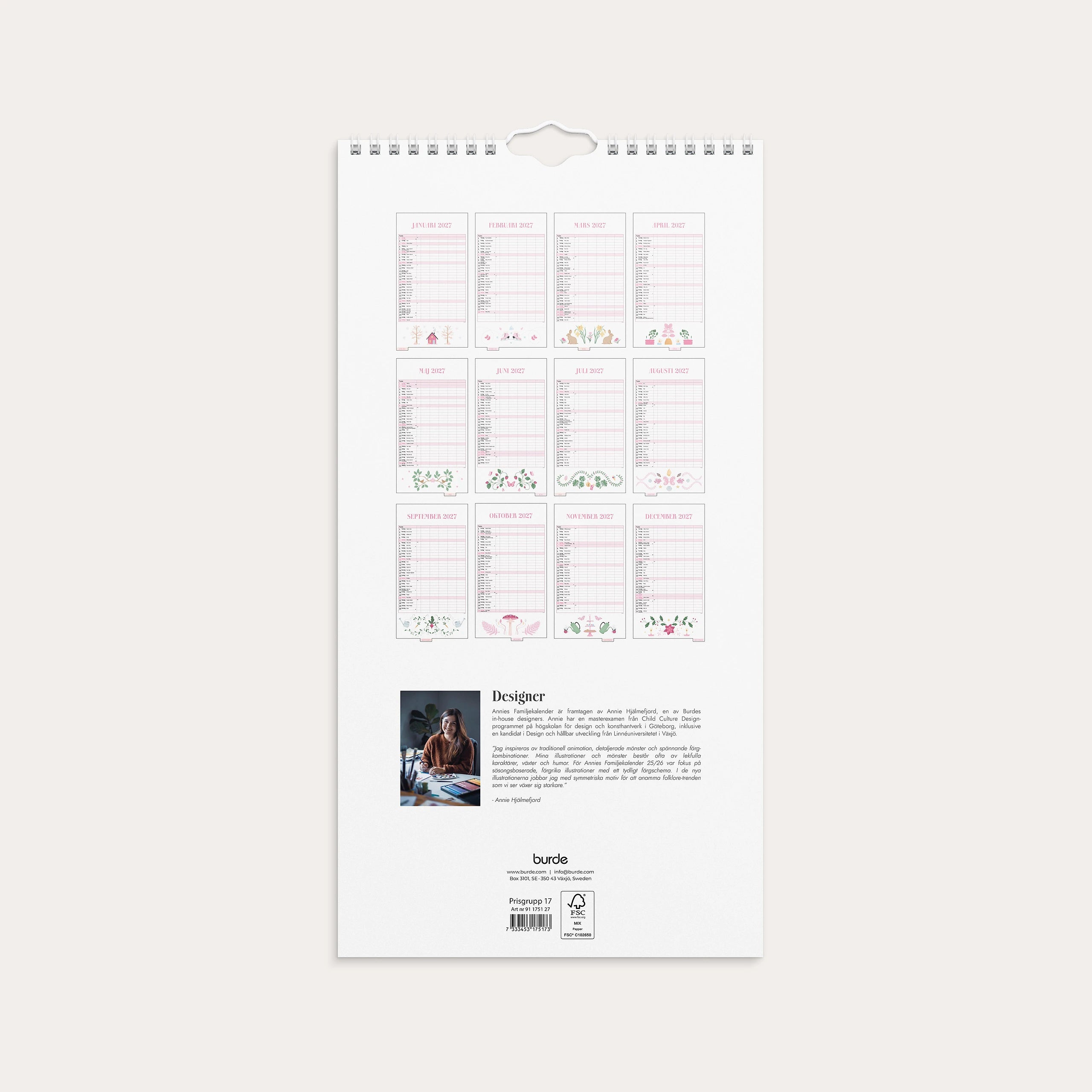 Annies Familjekalender 2027