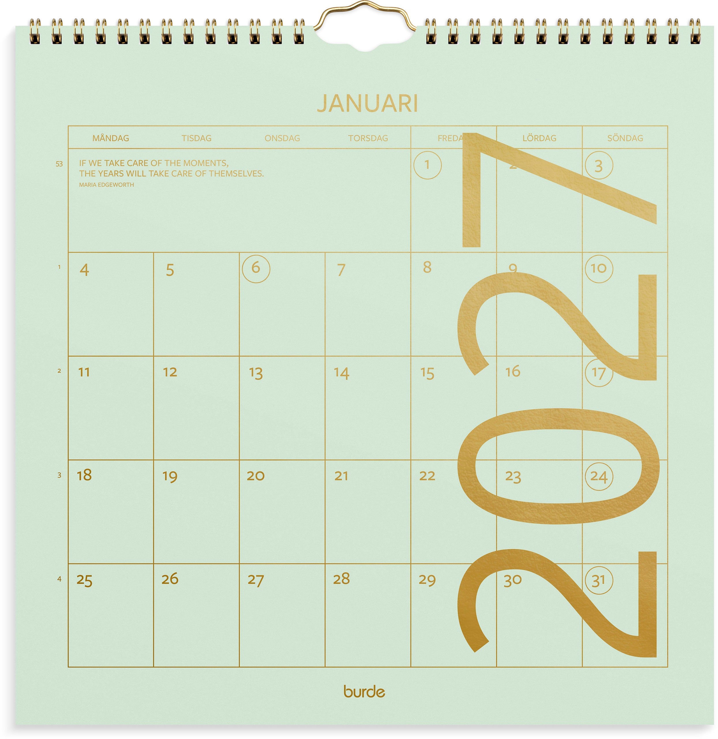 Väggkalender 2027 Color
