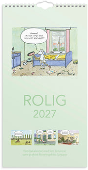 Familjekalender 2027 Rolig