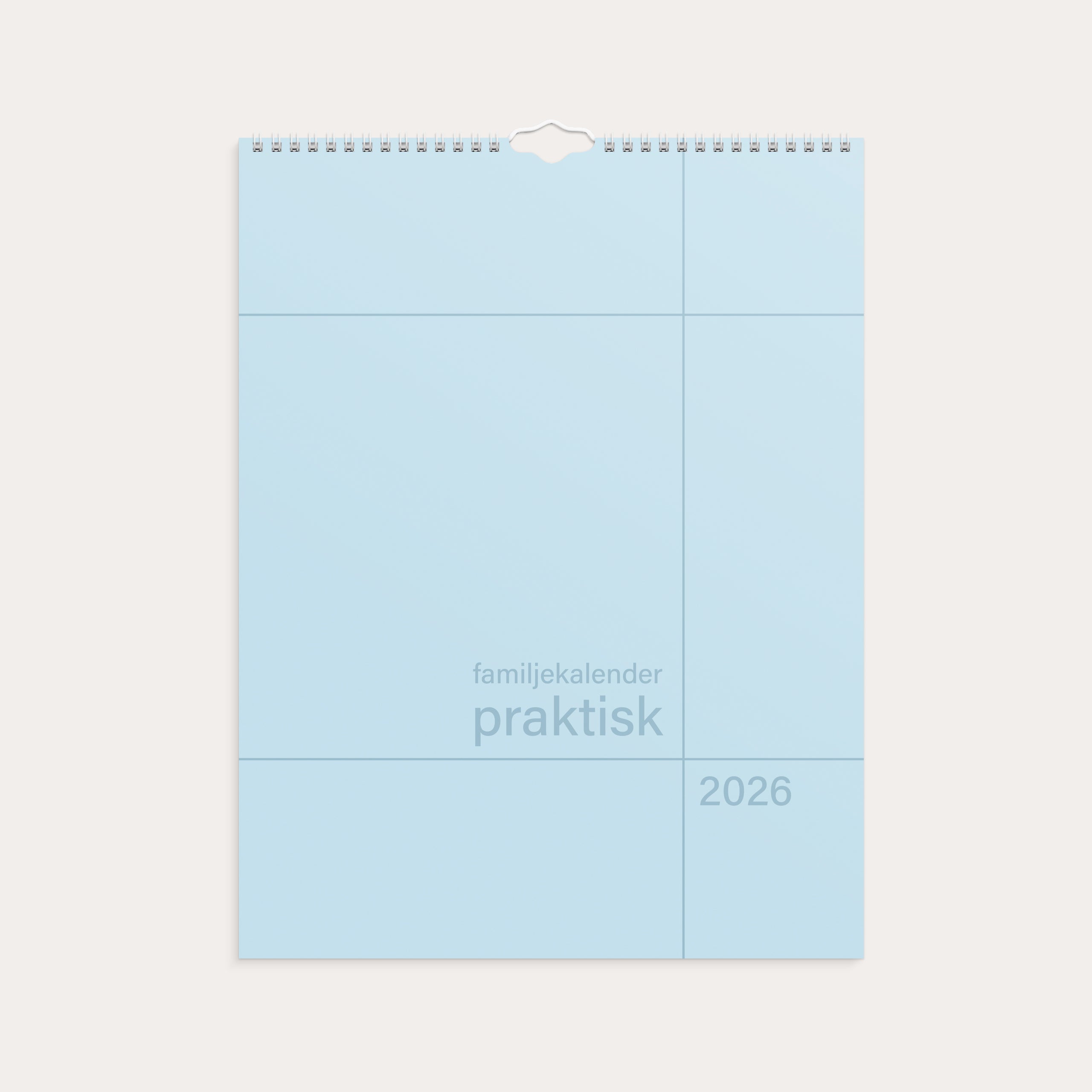 Familjekalender 2026 Praktisk