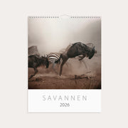 Väggkalender 2026 Savannen