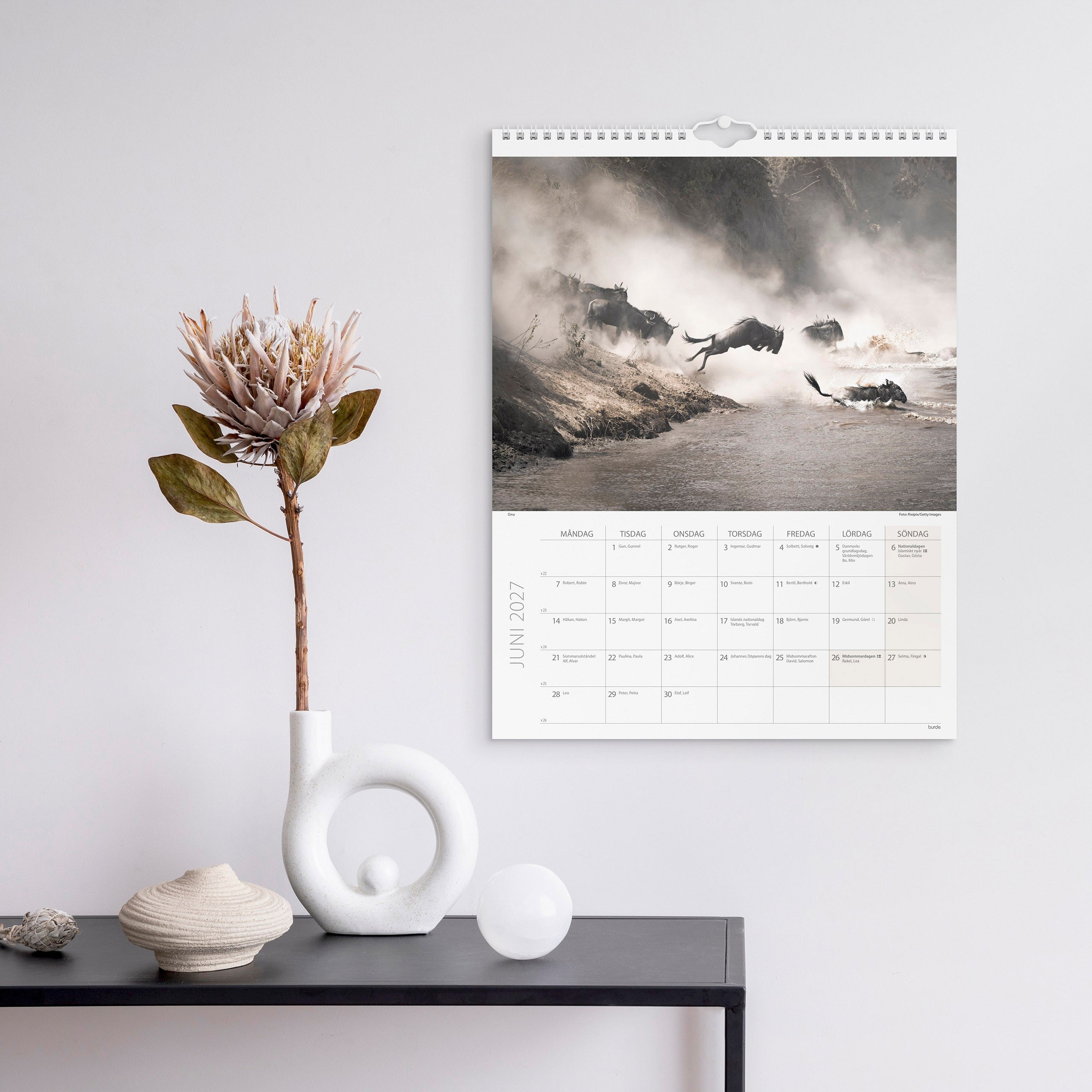 Väggkalender 2027 Savannen