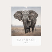 Väggkalender 2027 Savannen