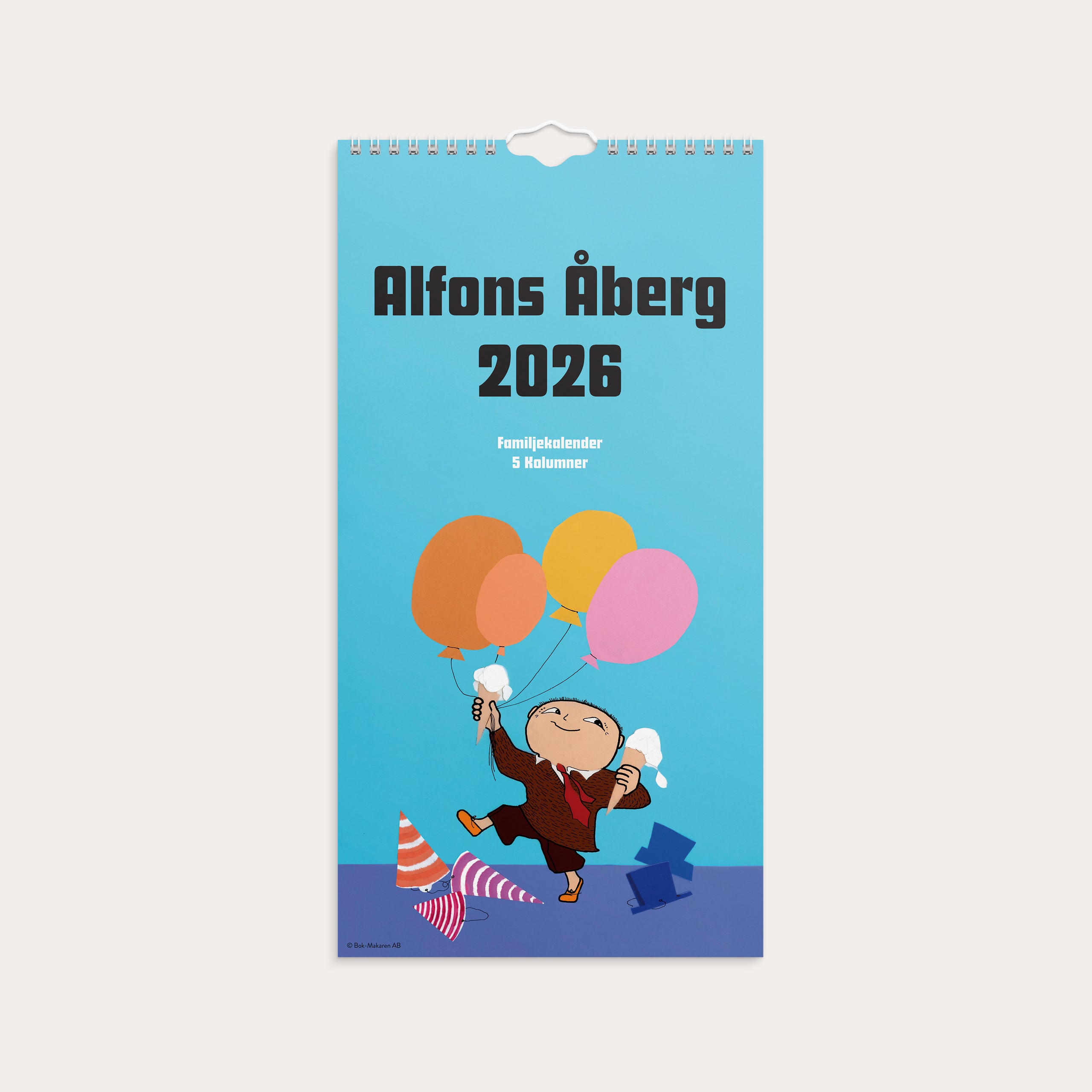 Familjekalender 2026 Alfons Åberg
