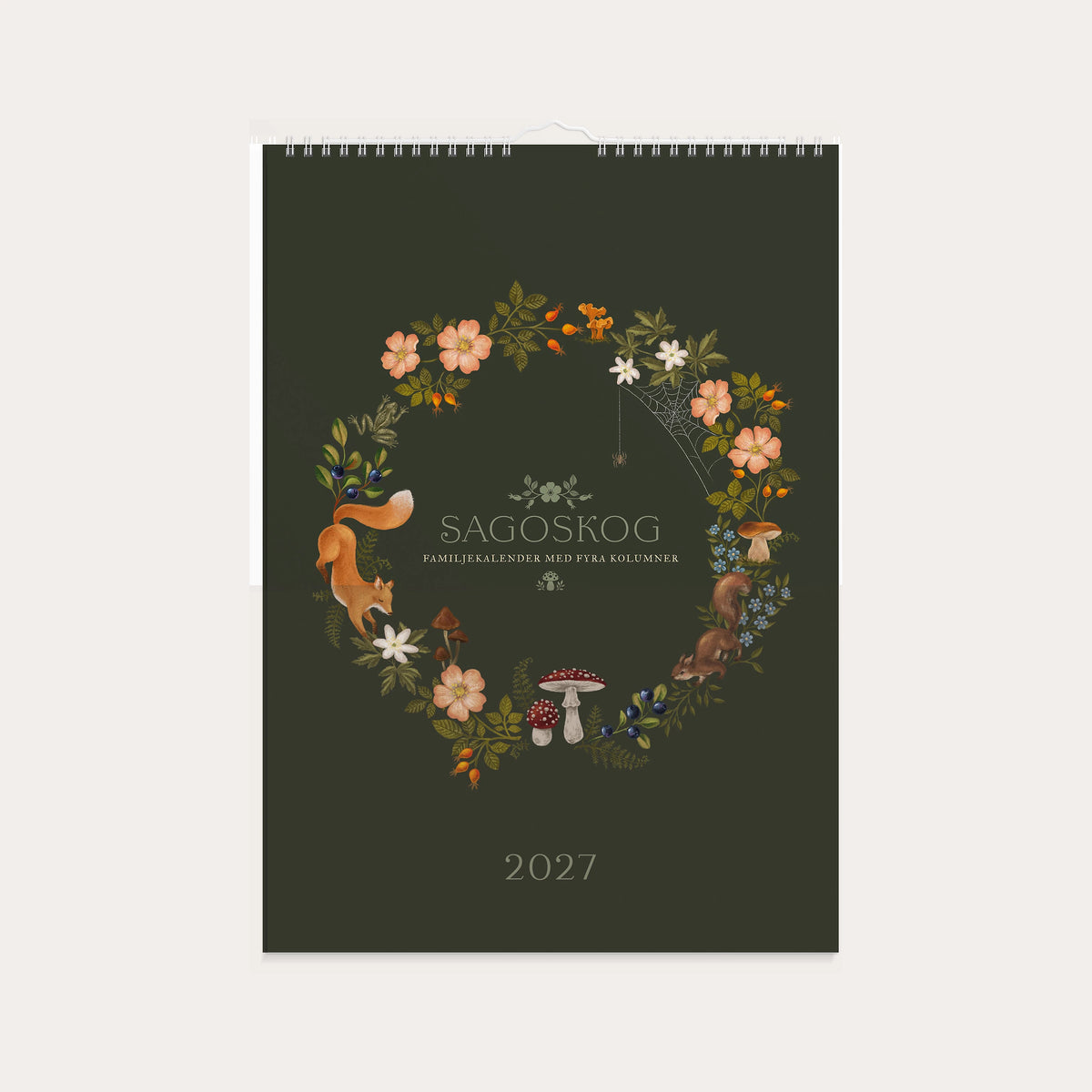Familjekalender 2027 Sagoskog
