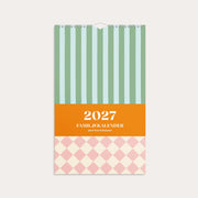 Familjekalender 2027 Color Blocking