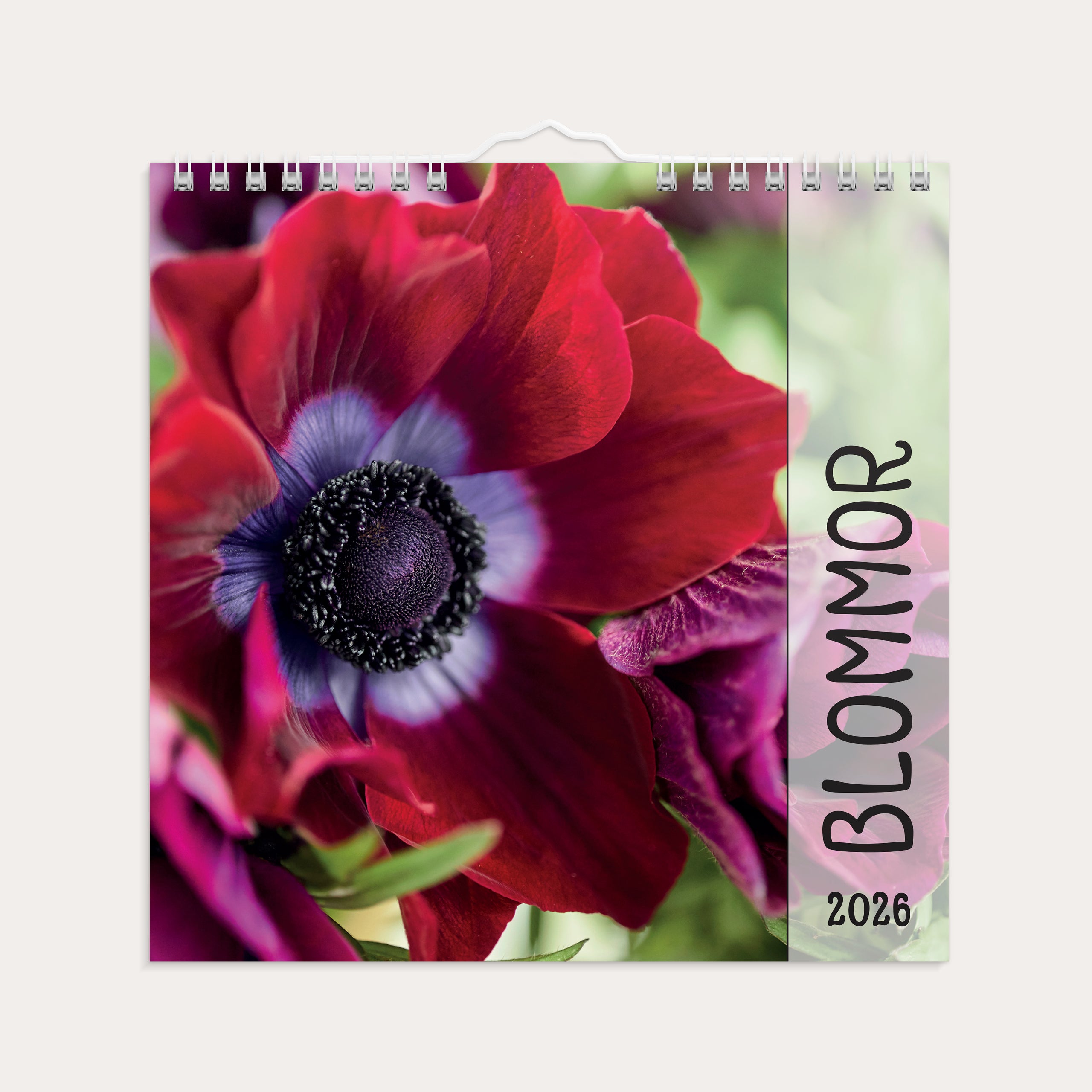 Väggkalender 2026 Blommor