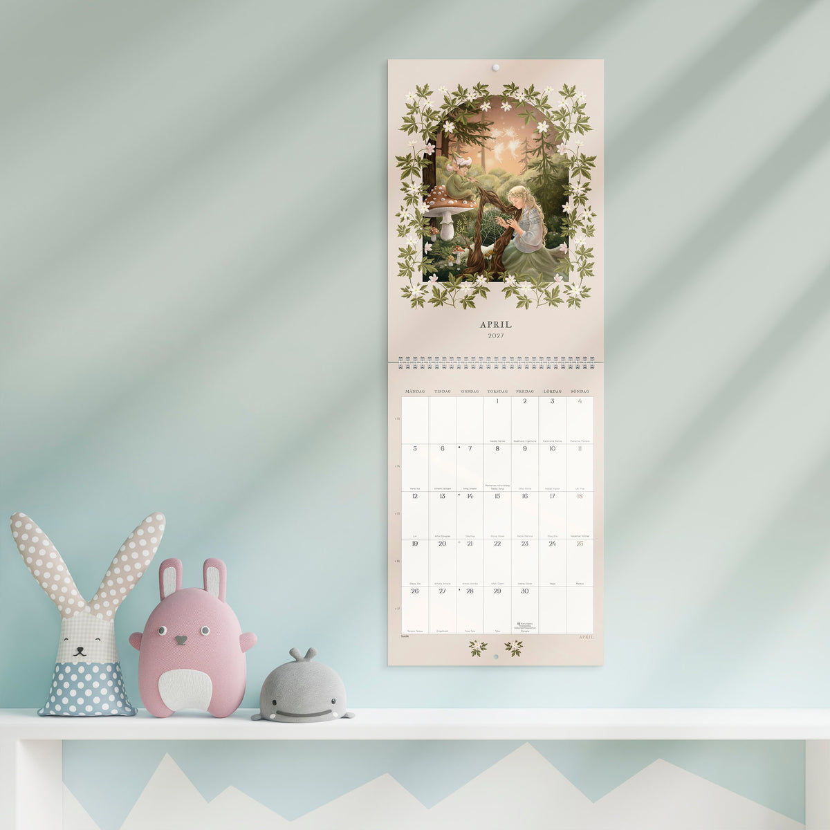 Väggkalender 2027 Sagoskog