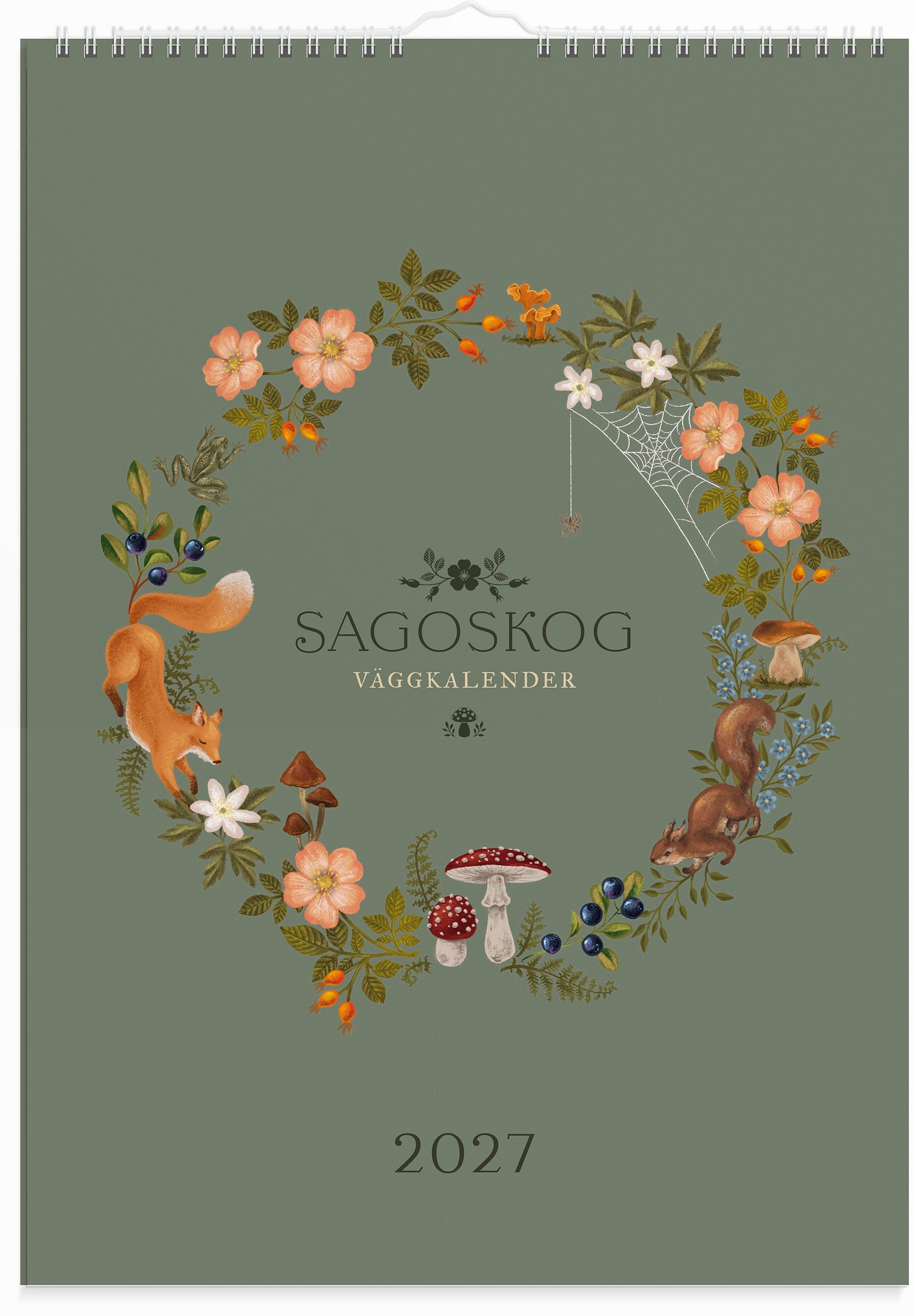 Väggkalender 2027 Sagoskog