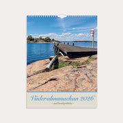 Väggkalender 2026 Väderalmanackan