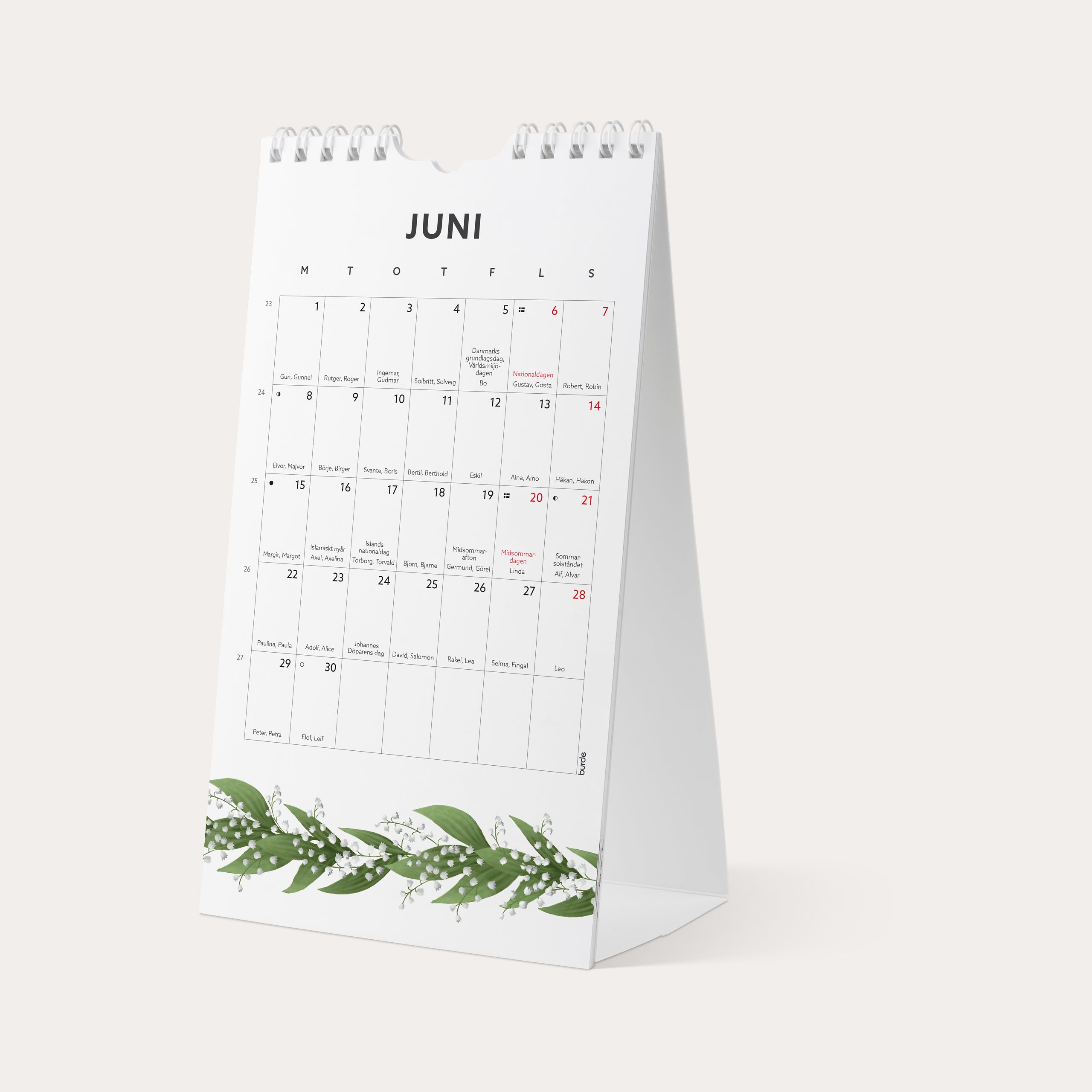 Väggkalender 2026 Mini Duo