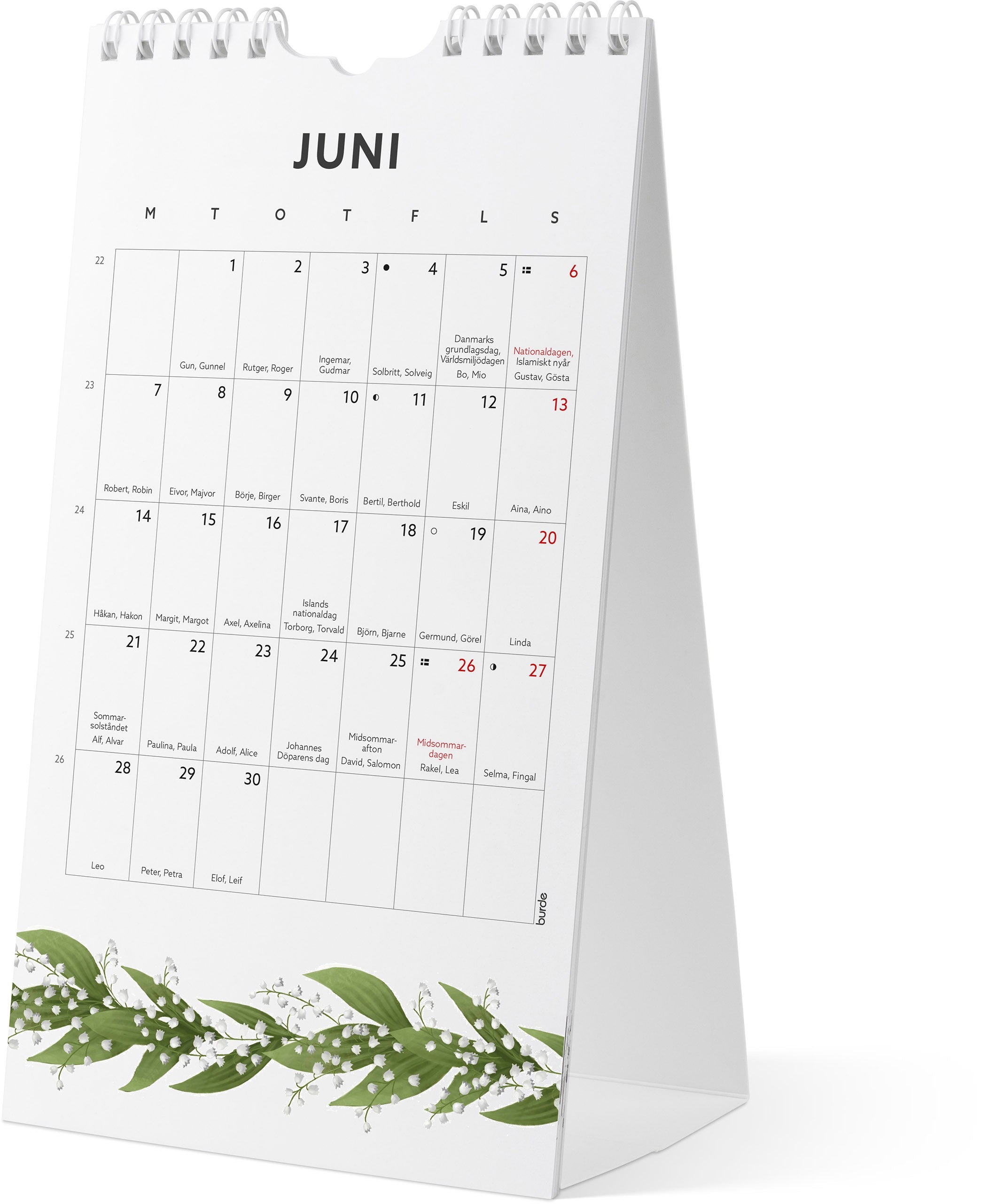 Väggkalender 2027 Mini Duo