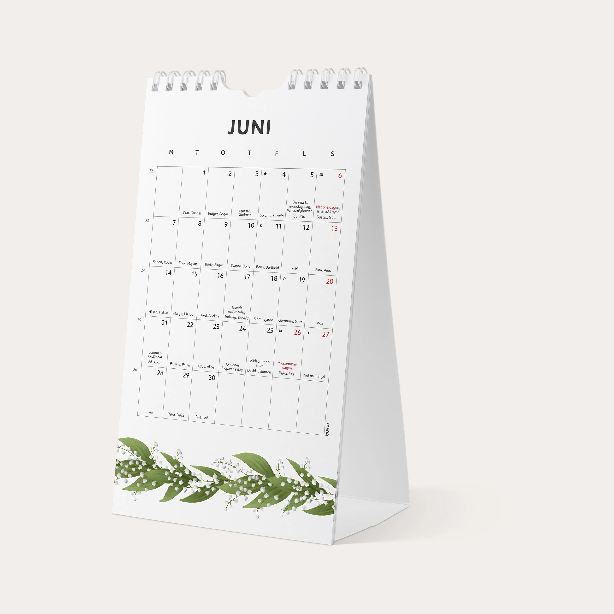 Väggkalender 2027 Mini Duo