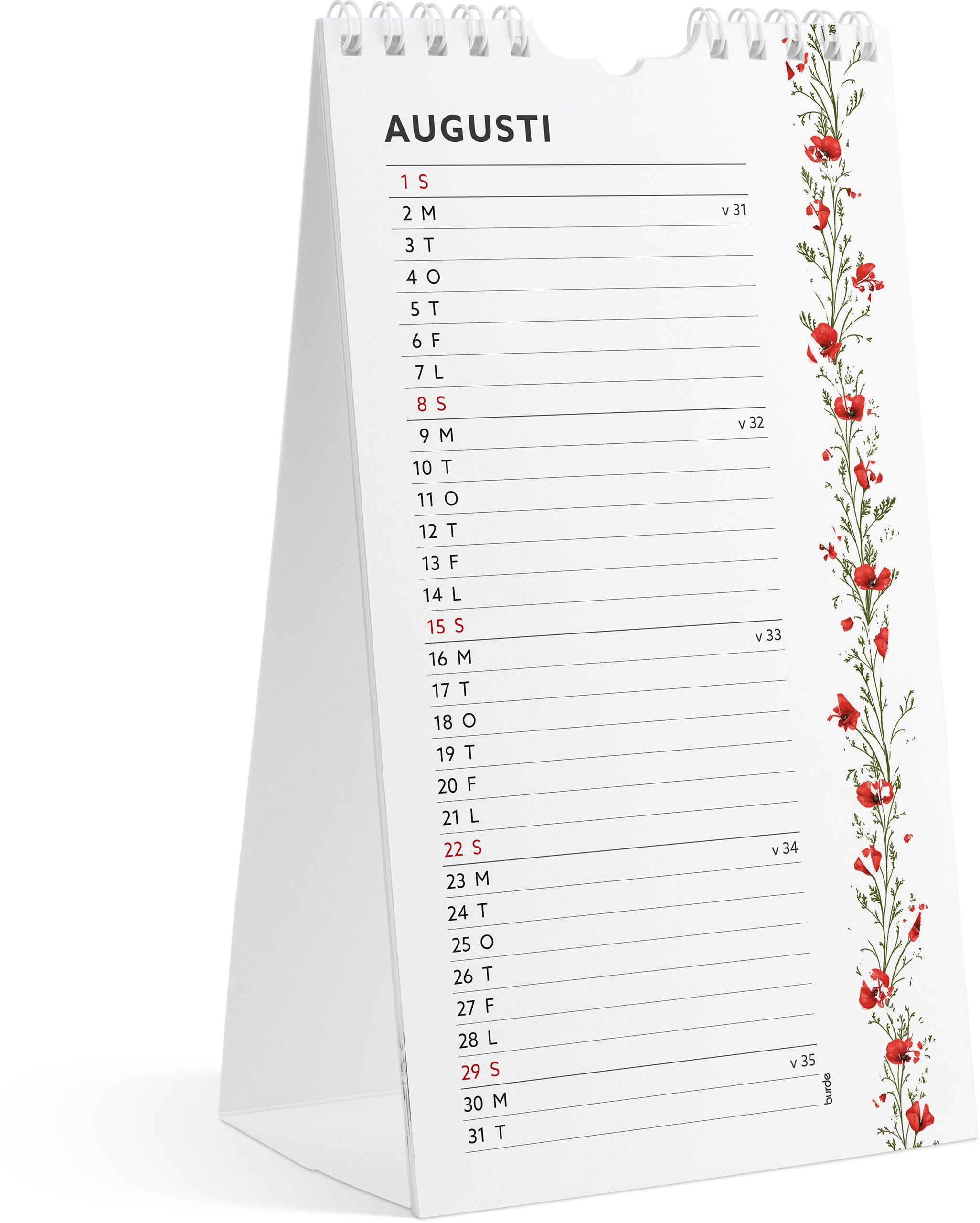 Väggkalender 2027 Mini Duo