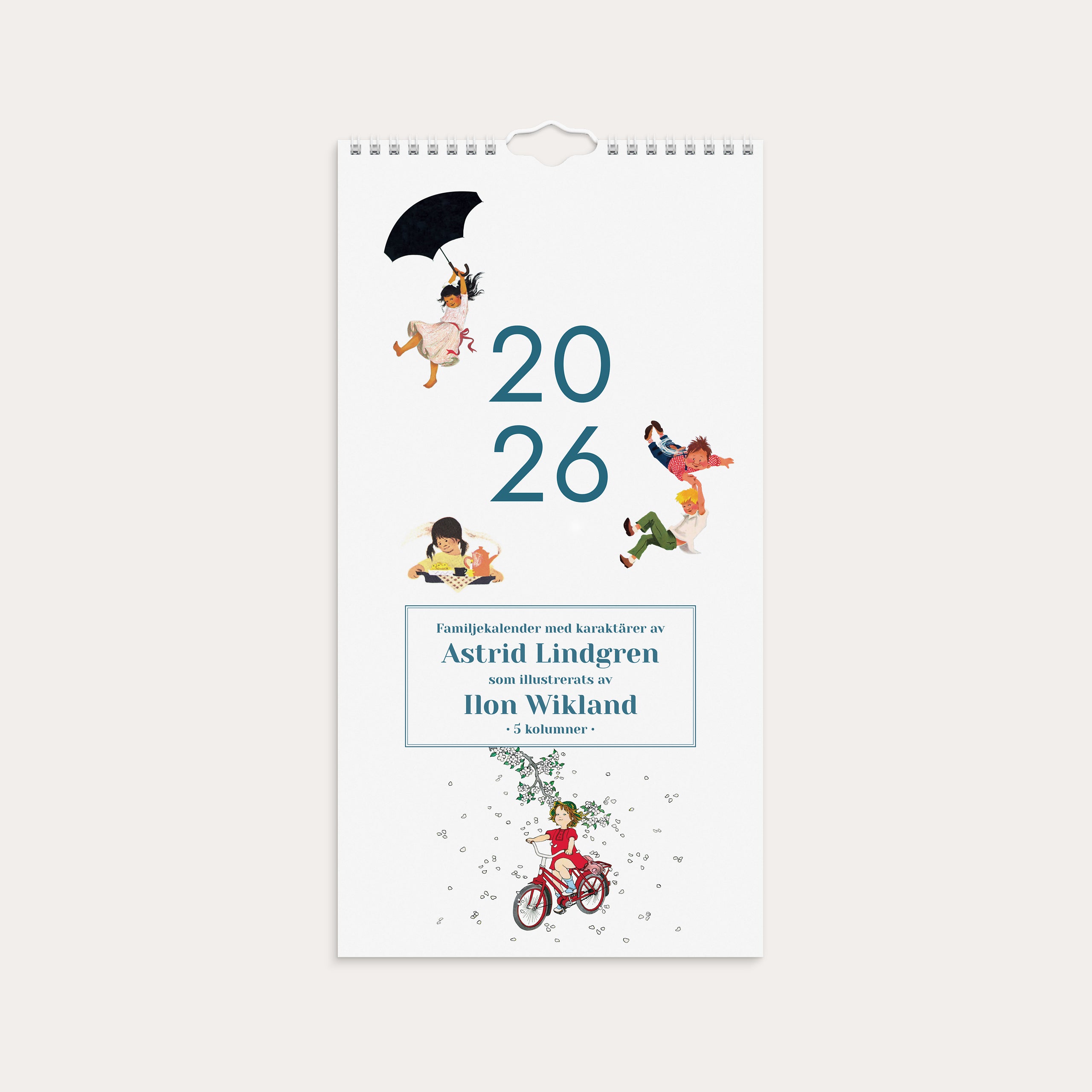 Familjekalender 2026 Ilon Wikland