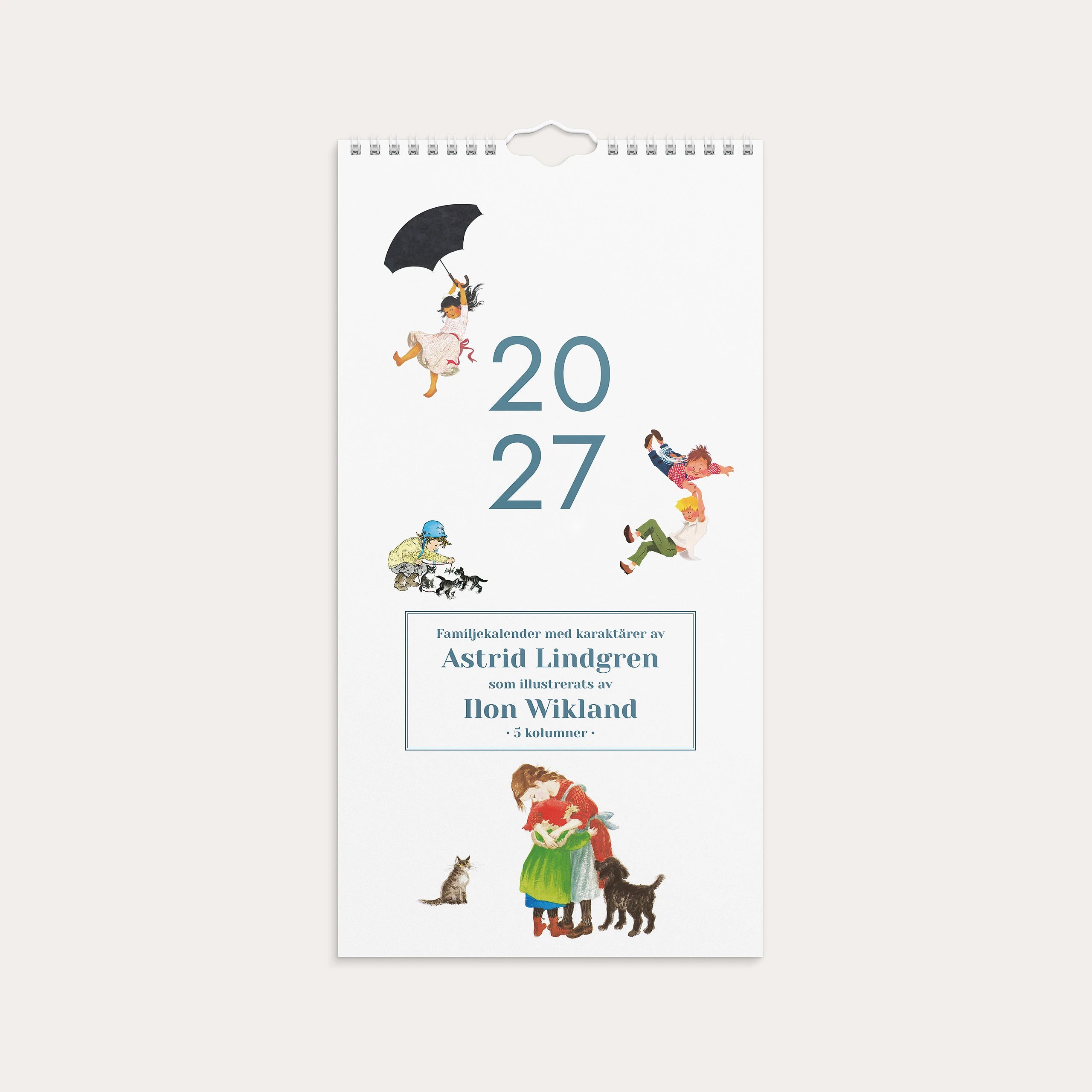 Familjekalender 2027 Ilon Wikland