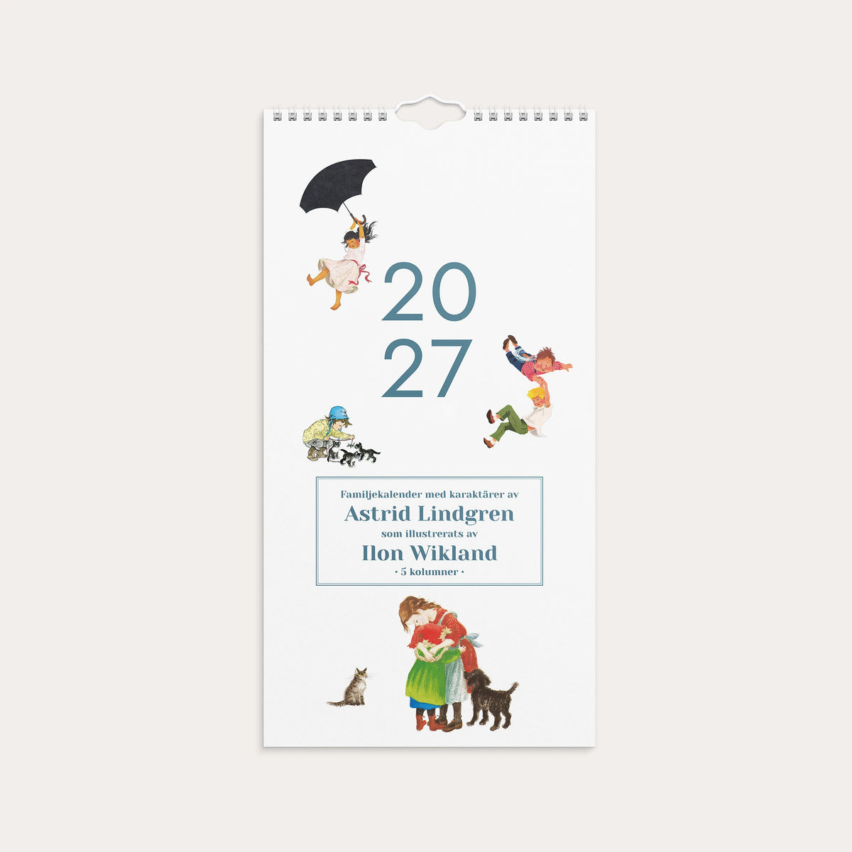Familjekalender 2027 Ilon Wikland