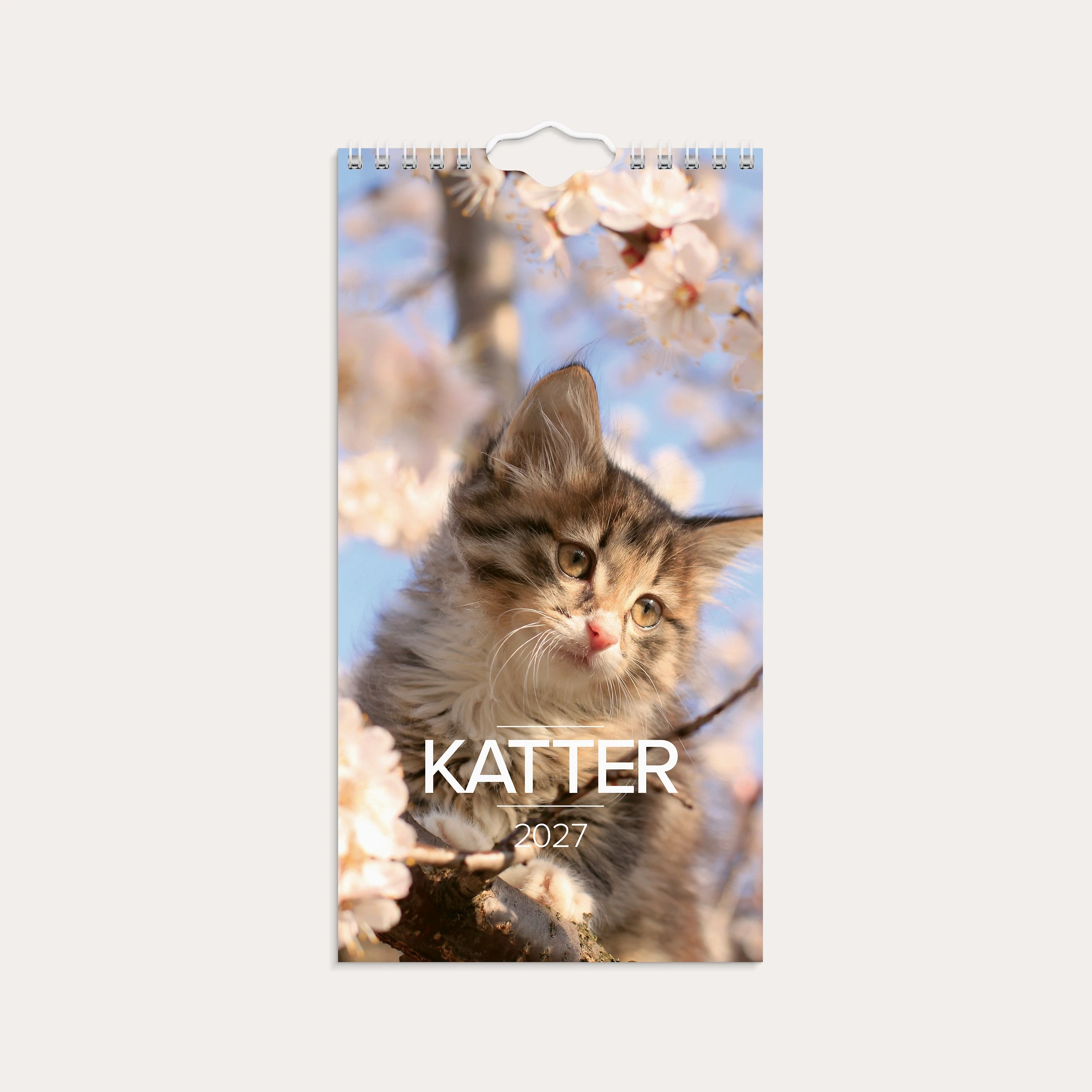 Väggkalender 2027 Liten Kattkalender