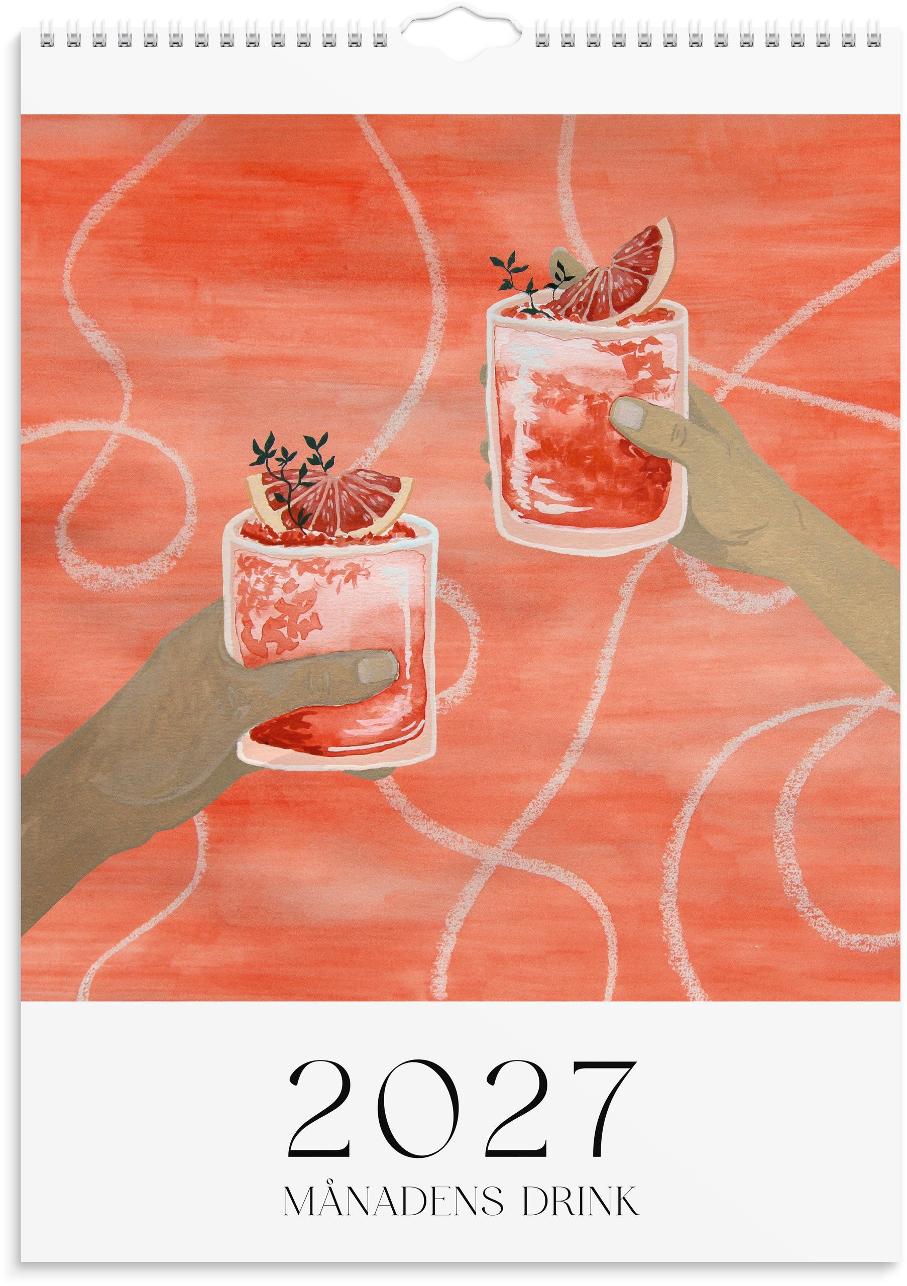 Väggkalender 2027 Posters Drinkar