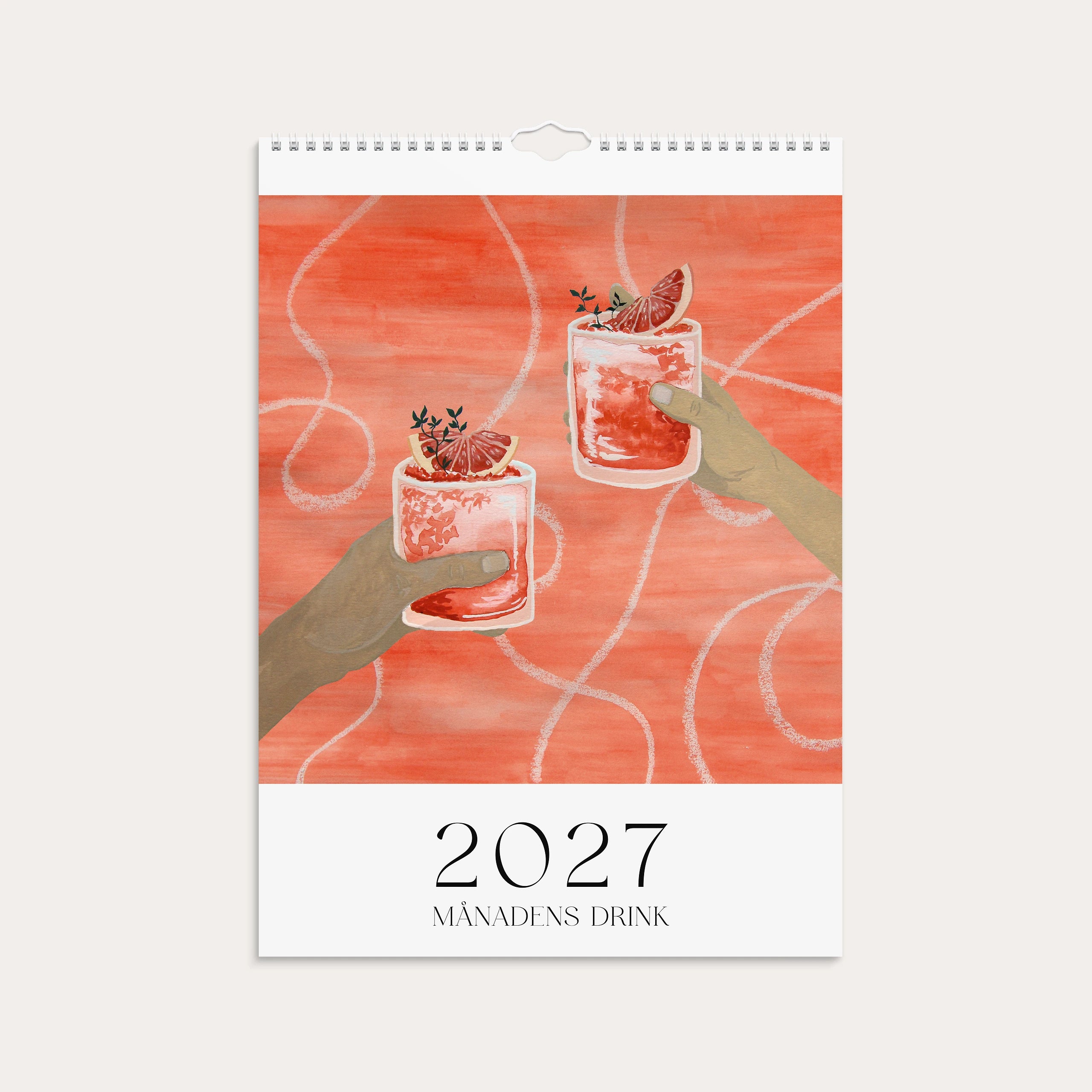 Väggkalender 2027 Posters Drinkar