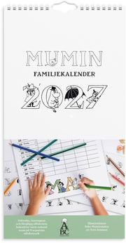 Familjekalender 2027 Mumin