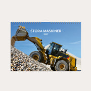 Väggkalender 2027 Stora Maskiner