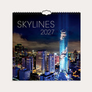 Väggkalender 2027 Skylines