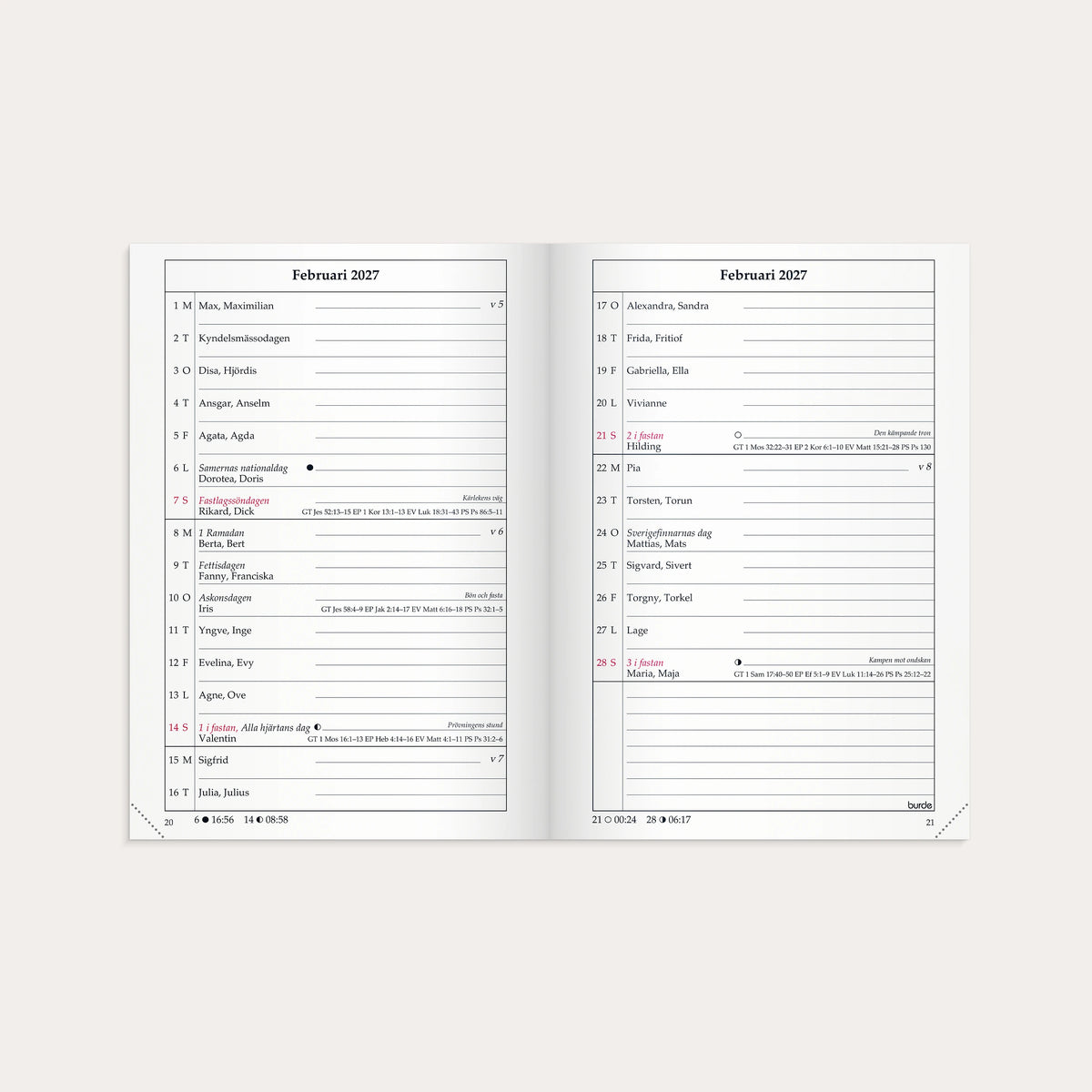 Sveriges Almanacka 2027
