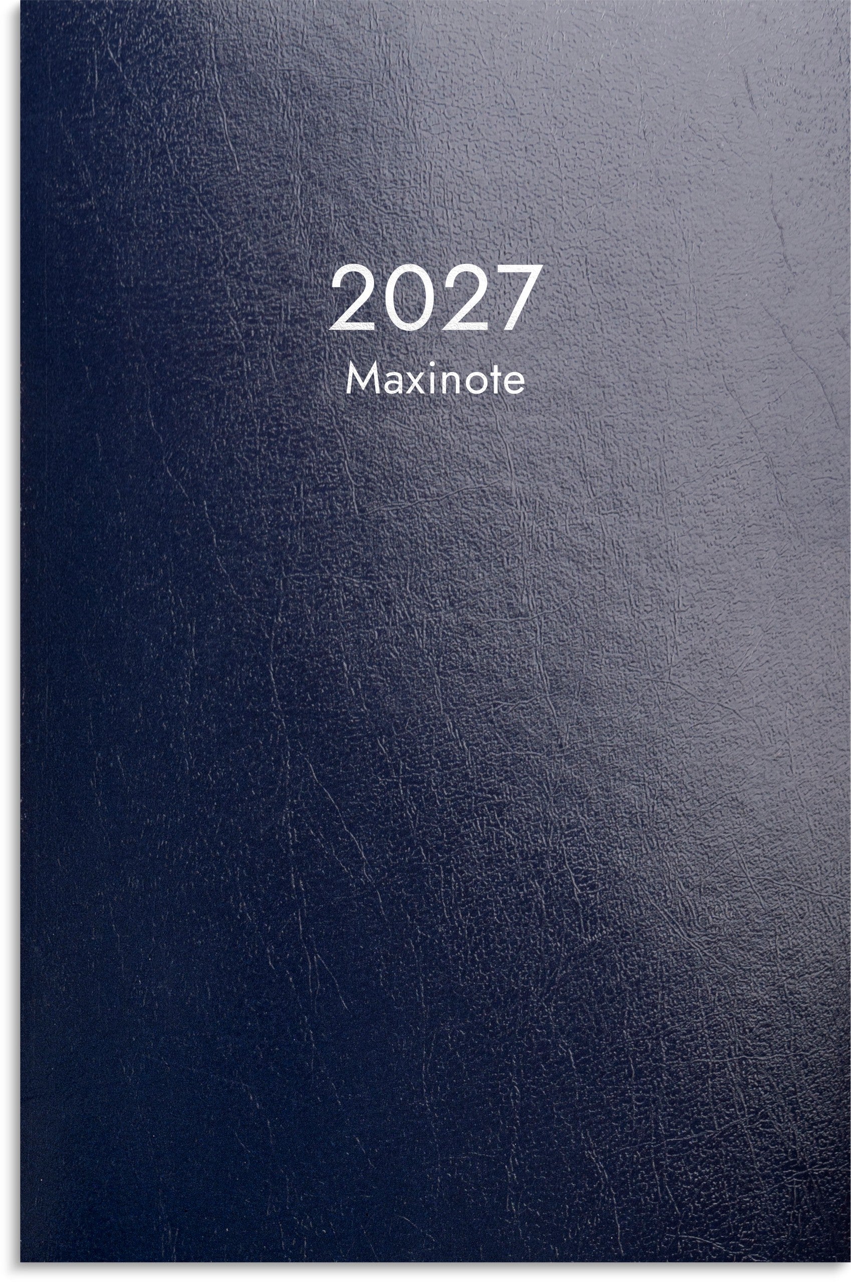 Kalender Maxinote 2027 blå kartong