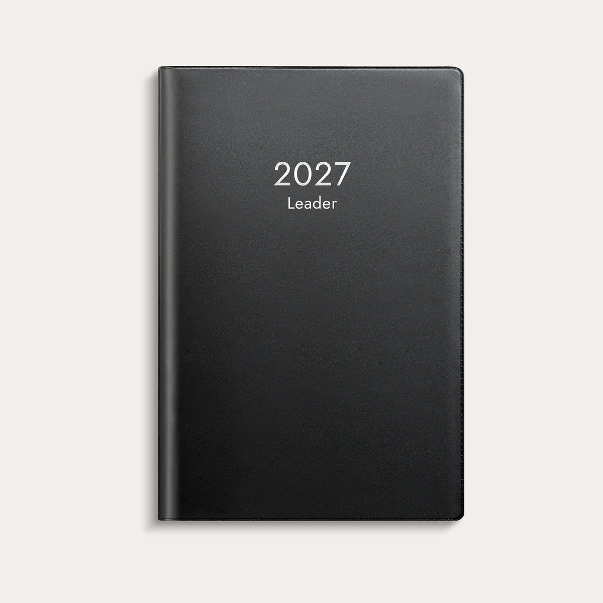Kalender 2027 Leader svart plast