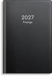 Kalender 2027 Prestige svart plast