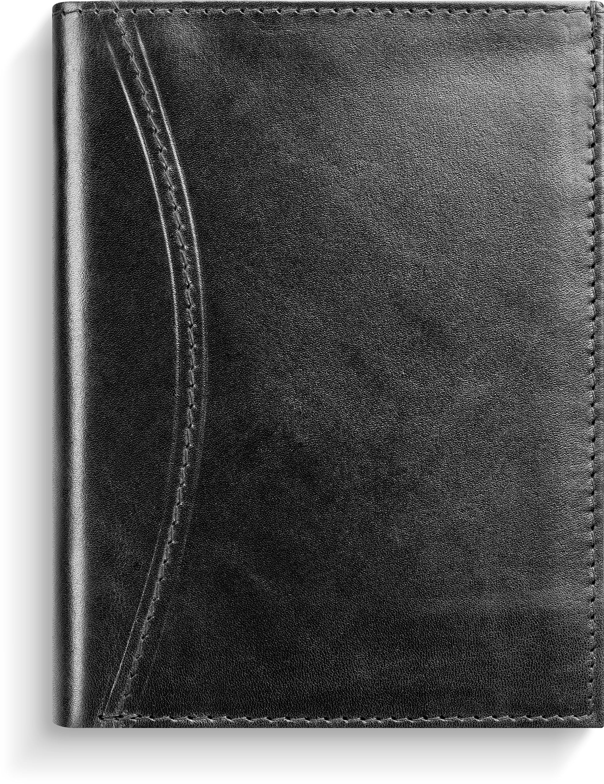 Kalender 2027 Prestige de Luxe svart skinn