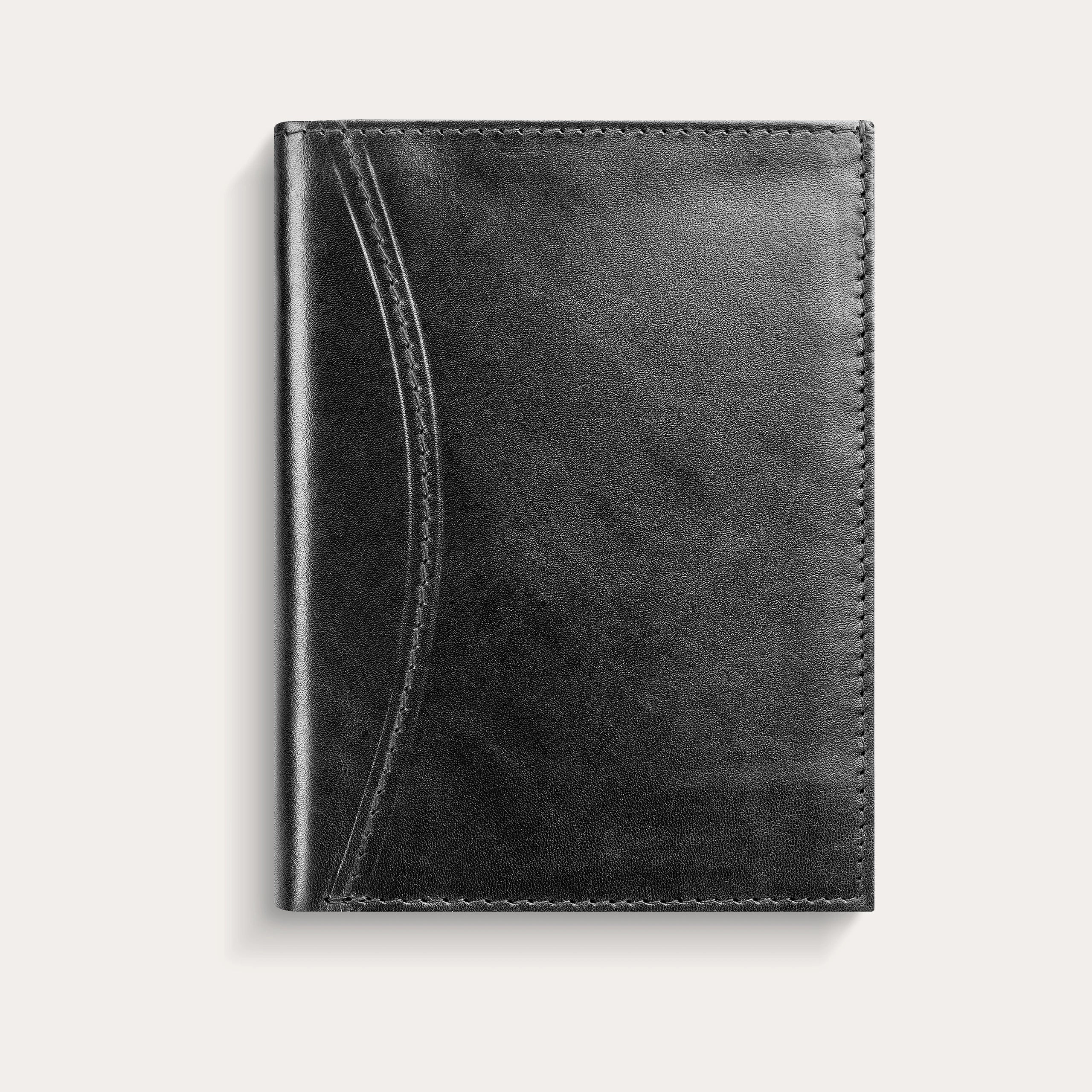 Kalender 2027 Prestige de Luxe svart skinn