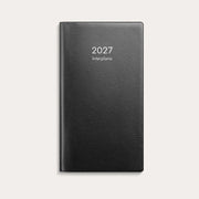 Kalender 2027 Interplano svart plast