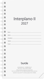 Kalender 2027 Interplano II refill