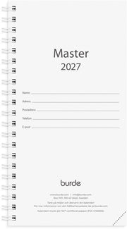 Kalender 2027 Master refill