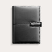 Compact Systemkalender 2026 svart konstläder