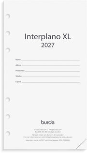 Regent kalendersats Interplano XL 2027