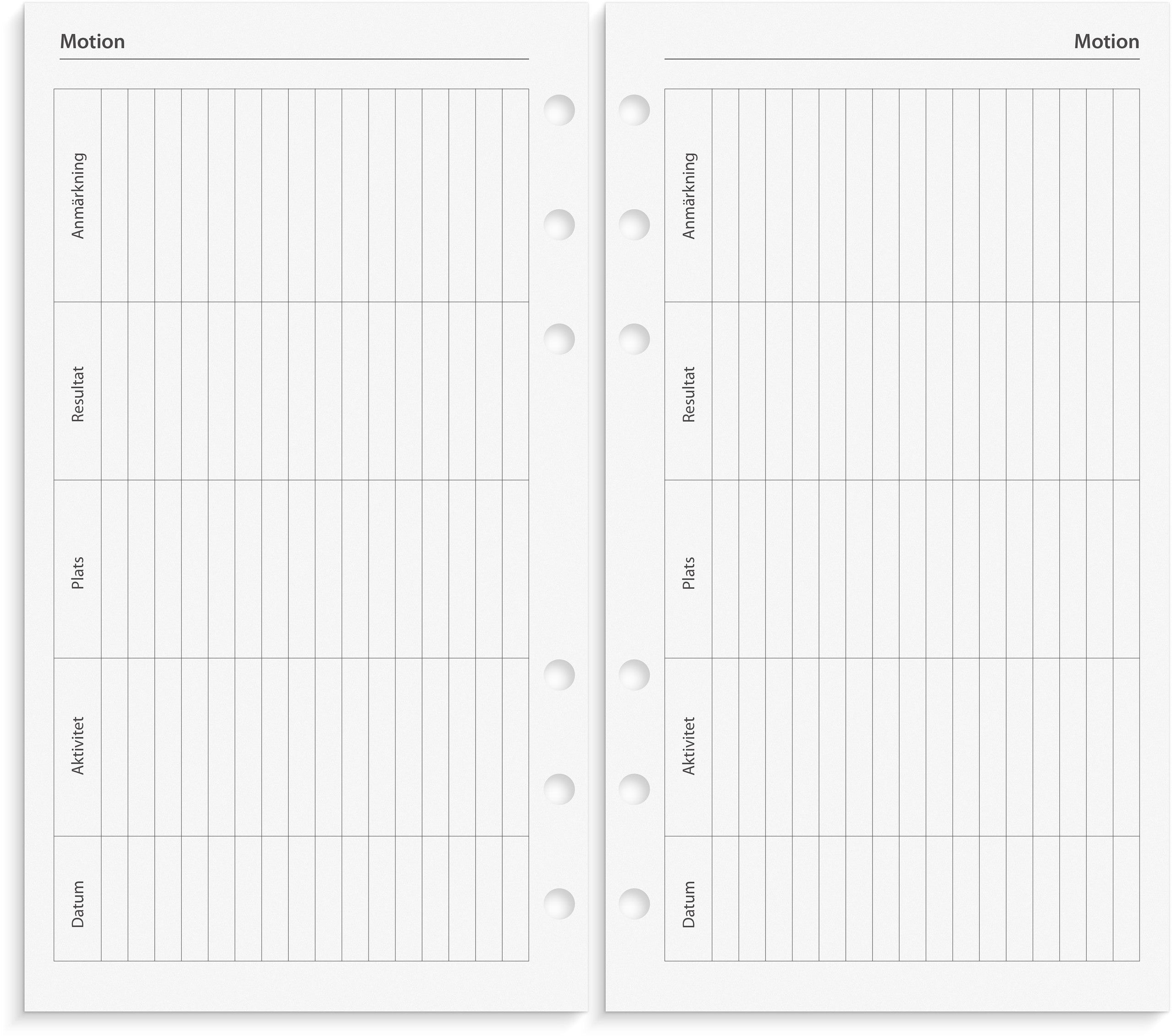 Regent Systemkalender 2027 svart konstläder