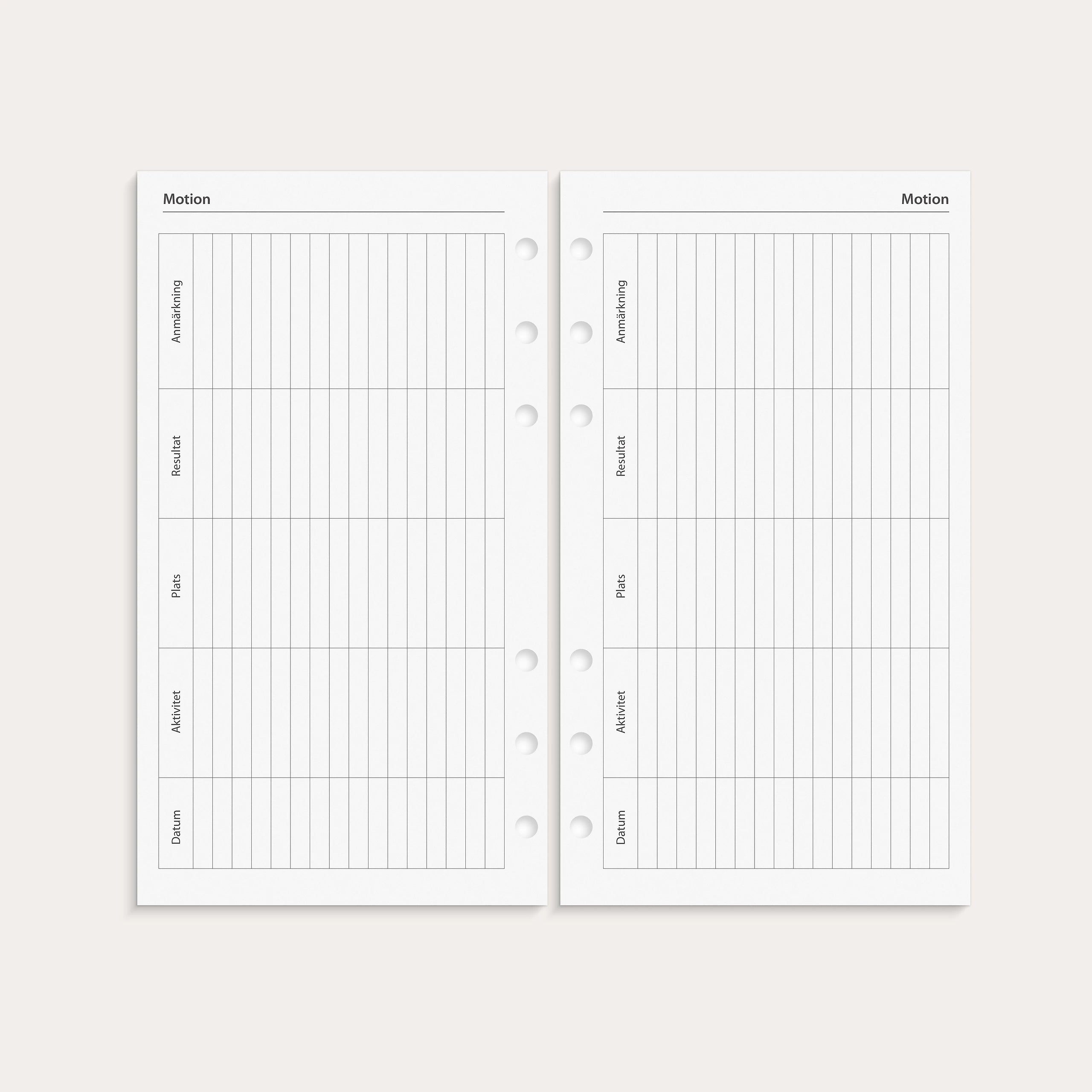 Regent Systemkalender 2027 svart konstläder