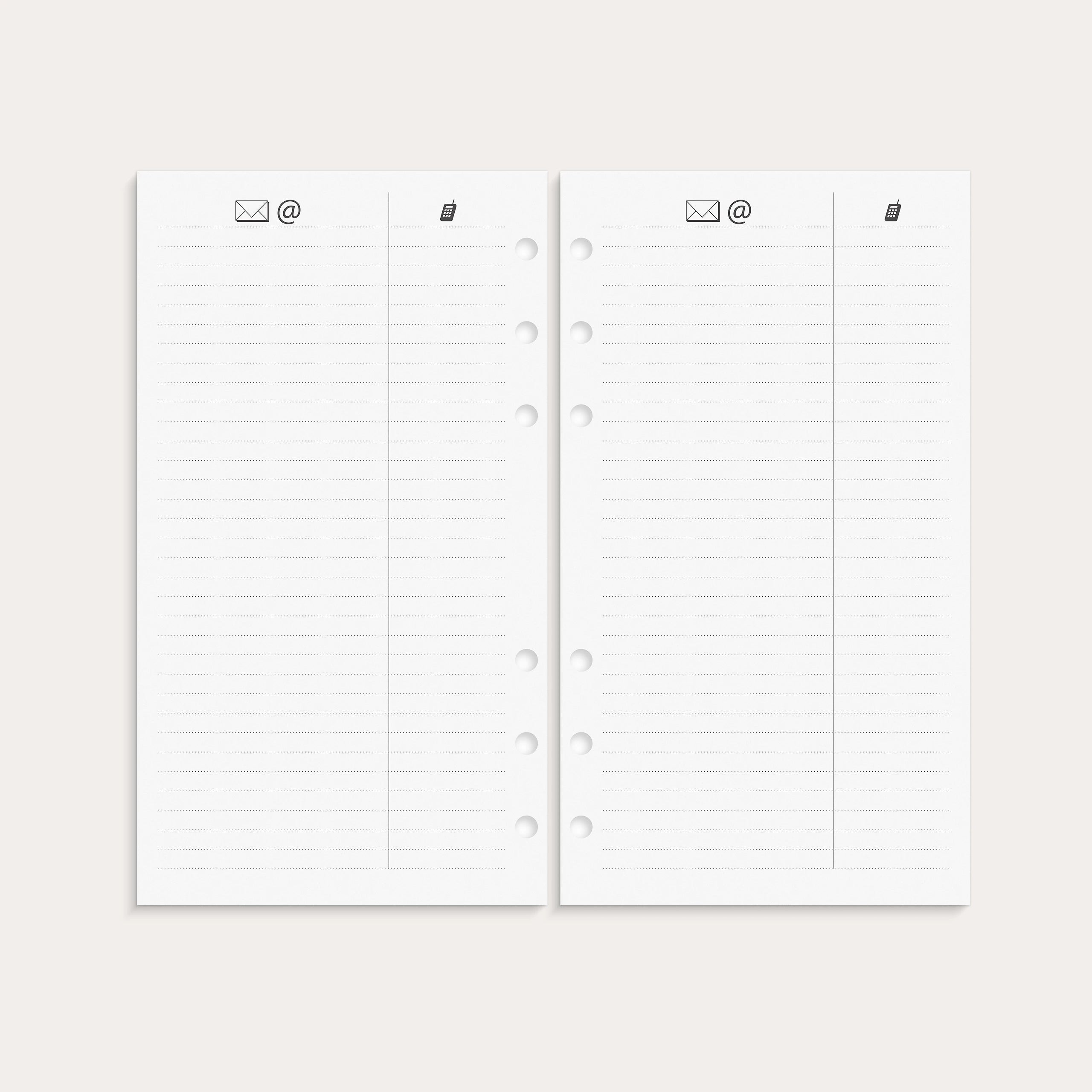 Regent Systemkalender 2027 brunt skinn