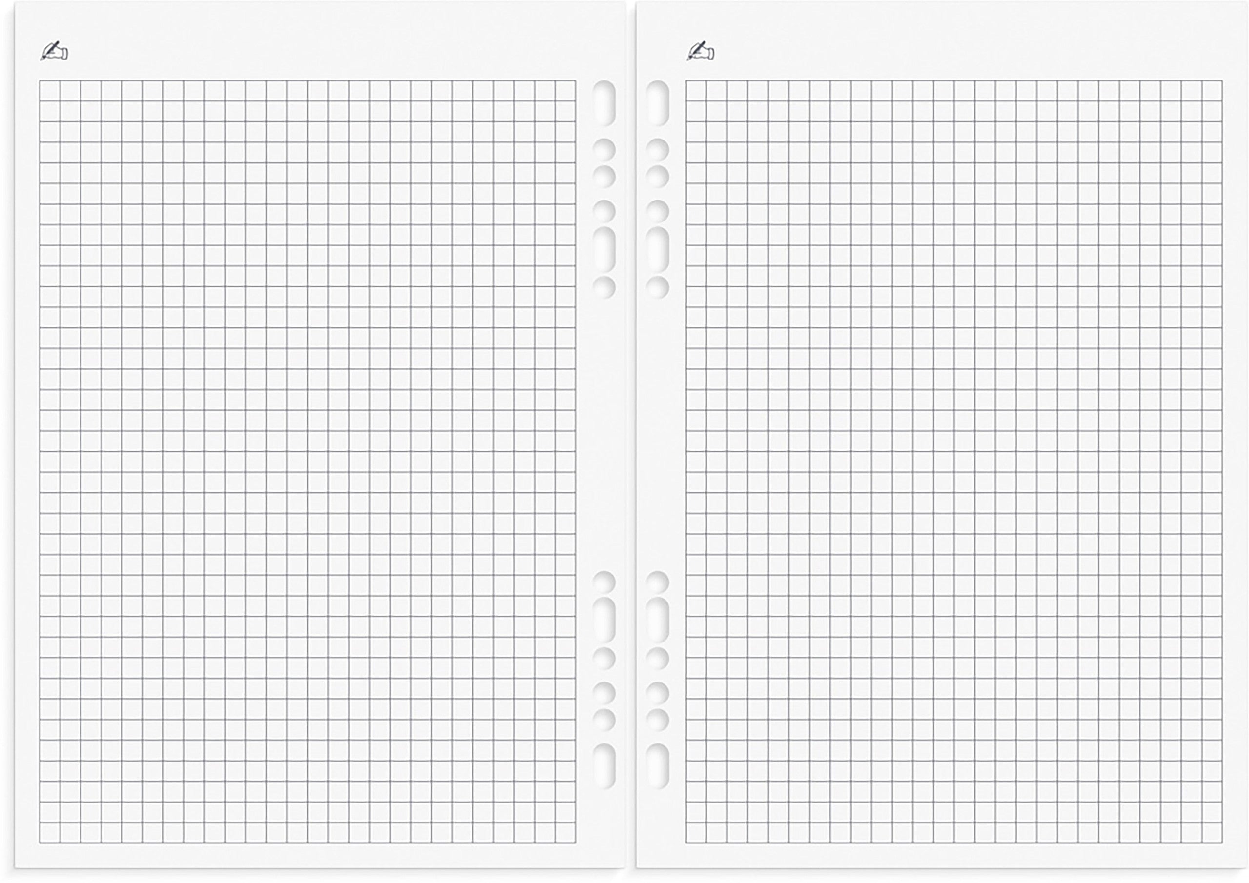 Business Systemkalender A5 2027 svart konstläder