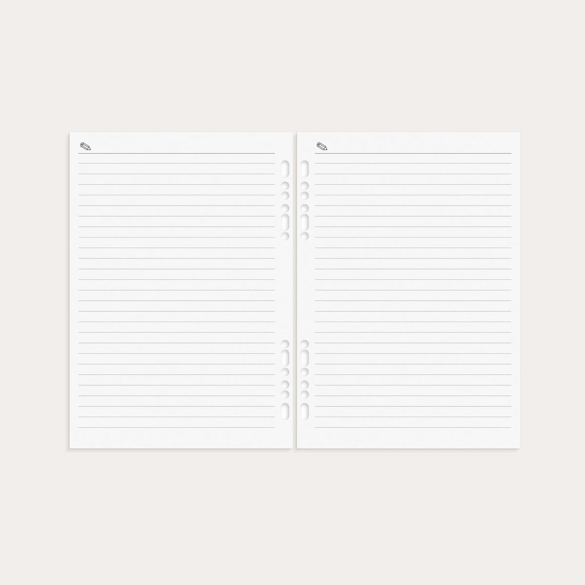Business Systemkalender A5 2027 svart skinn